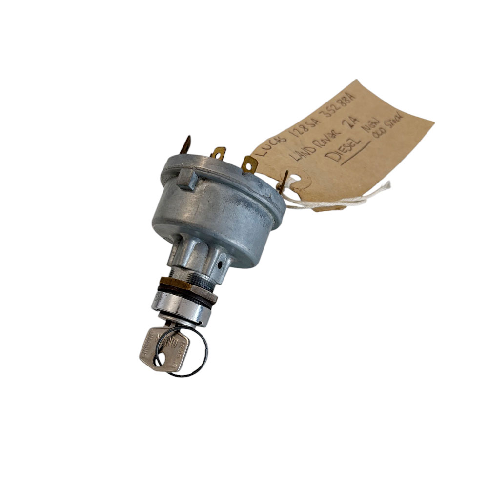 Starter Switch, Barrel & Key for Diesel Without Steering Column Lock PRC2734K